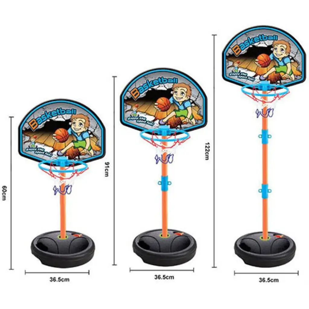 Einstellbares Basketballkorb-Set kép 2