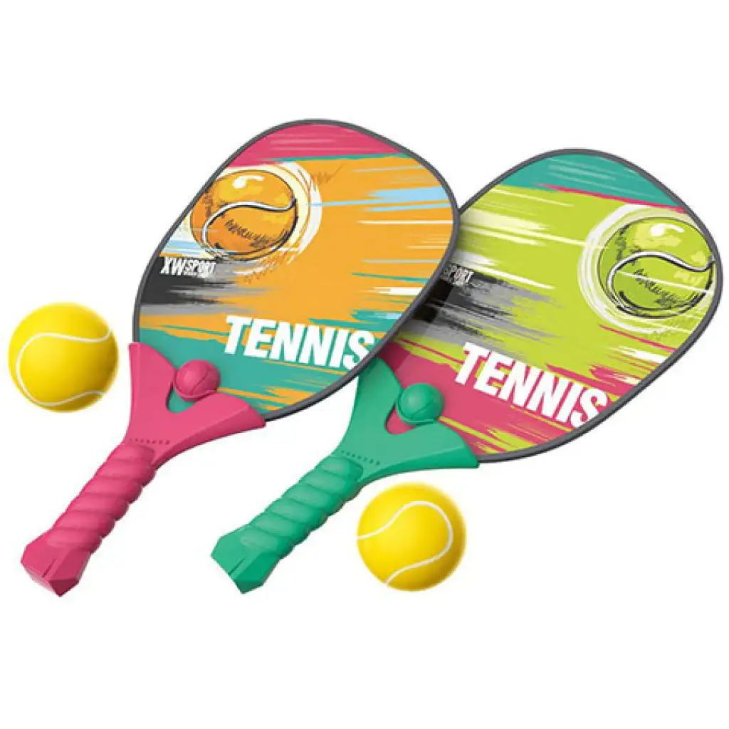 Tennisset mit zwei Bällen kép 2