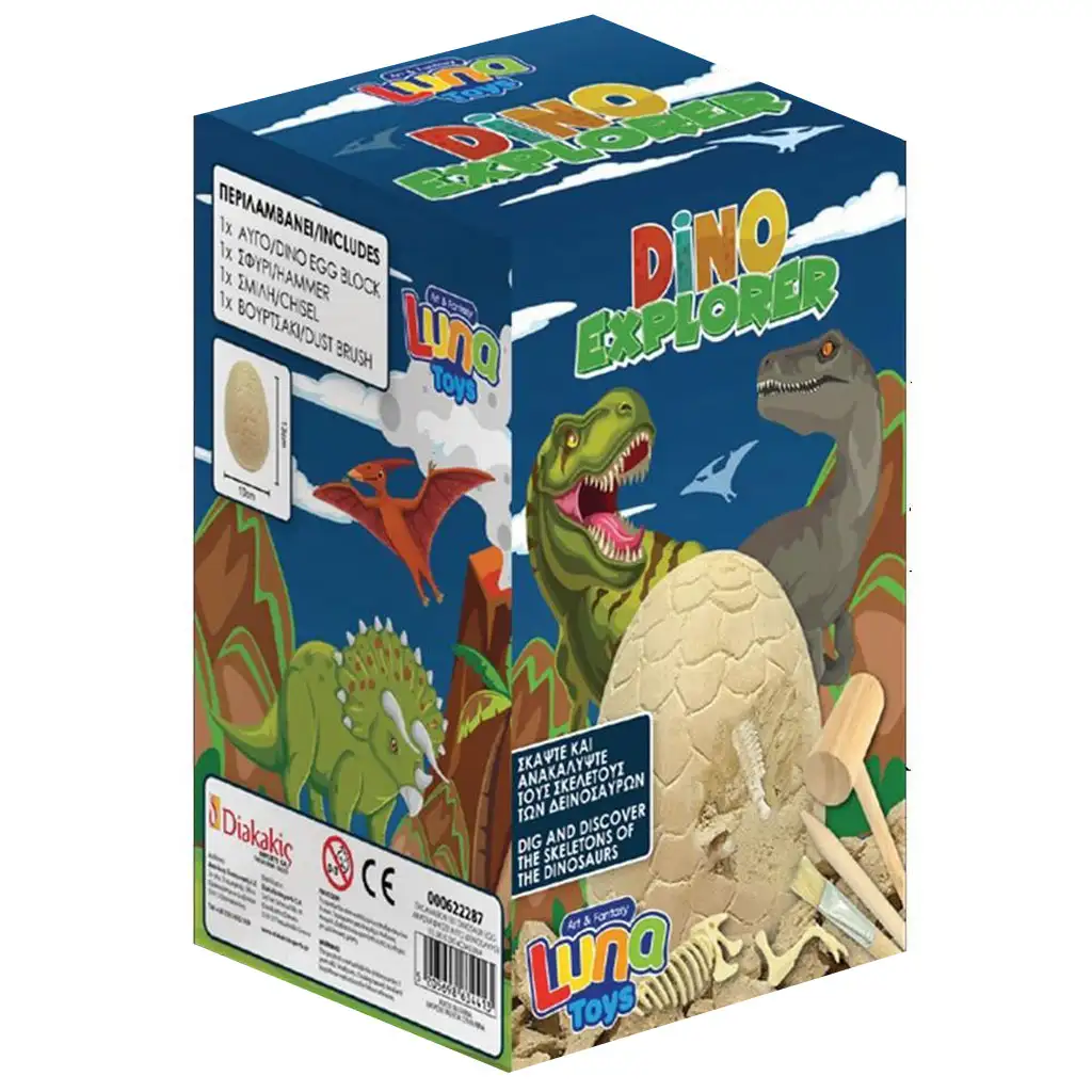 Dino Explorer: Archäologische Überraschung Dinosaurier-Ei in verschiedenen Varianten kép 4