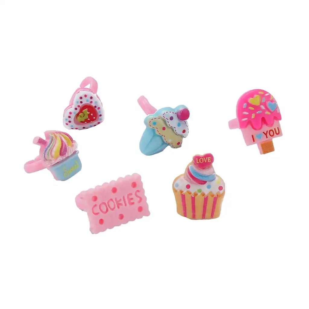 Süßigkeiten-Ringset in verschiedenen Varianten in einer diamantförmigen Schachtel 1 Stück kép 2