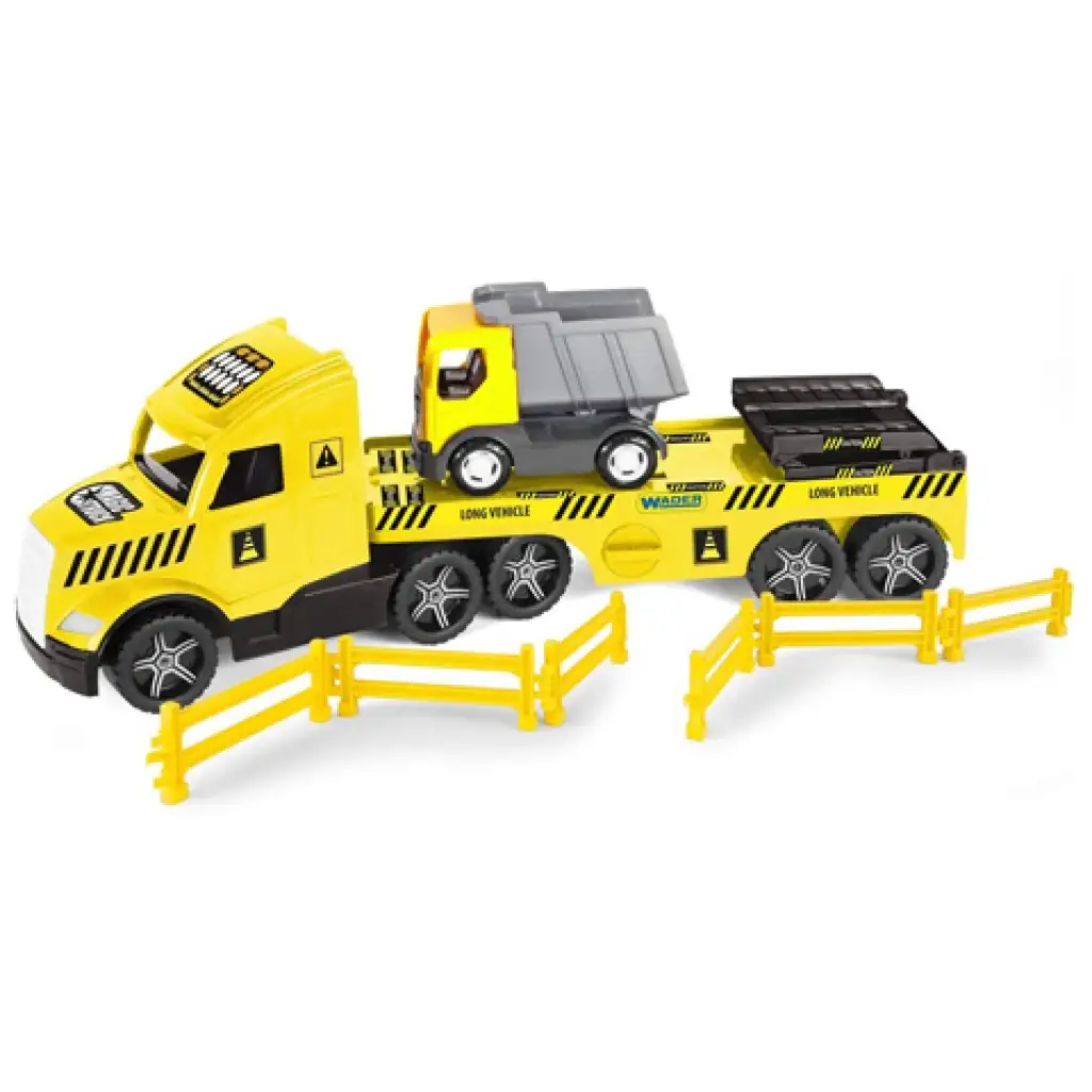 Magic Truck Technic LKW mit Kipper 79cm - Wader kép 2