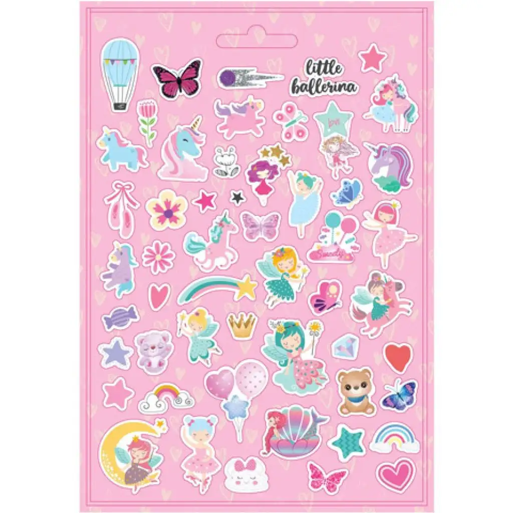 The Littlies: 300-teiliges Mädchen-Aufkleberset kép 2