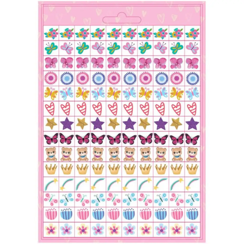 The Littlies: 300-teiliges Mädchen-Aufkleberset kép 4