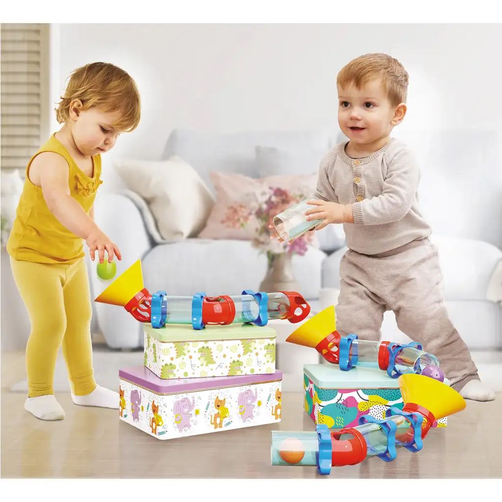 Quercetti: Migoga Pipe Trichter-Kugelbahn kép 3