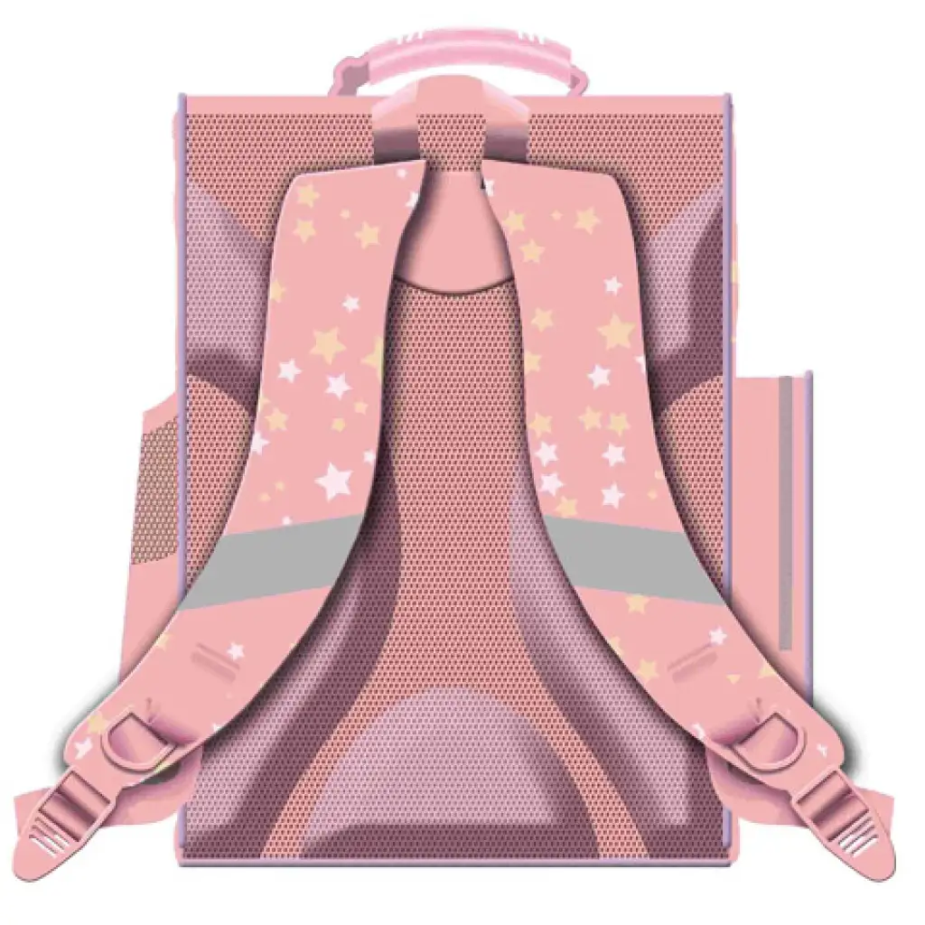 Minnie Maus rosa anatomischer Schulranzen, Rucksack 35x25x15cm kép 2