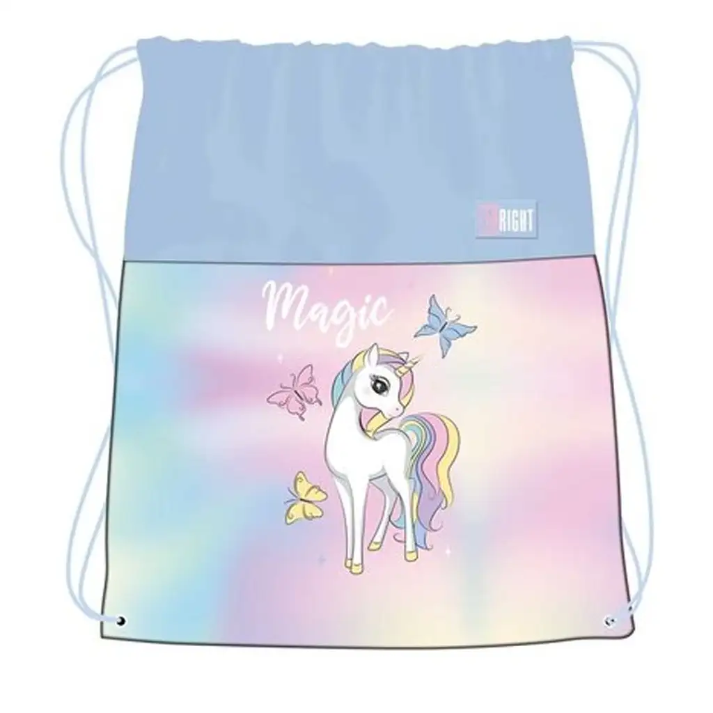 St.Right Magic Unicorn Turnbeutel 43x32cm