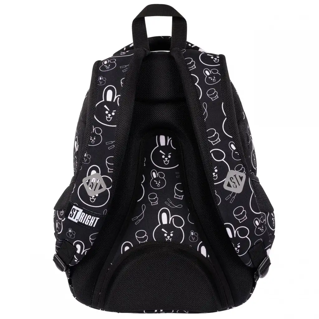St. Right Clever Bunny vierfach unterteilte Schultasche, Rucksack BP06 42x31x22cm kép 2