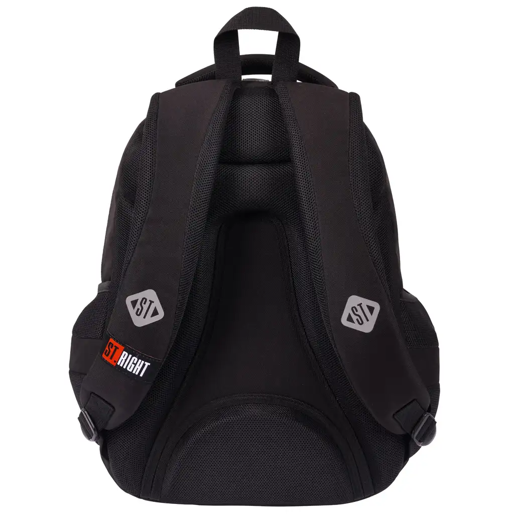 St.Right Black ergonomischer Schulranzen, Rucksack BP73 46x31x20cm kép 3