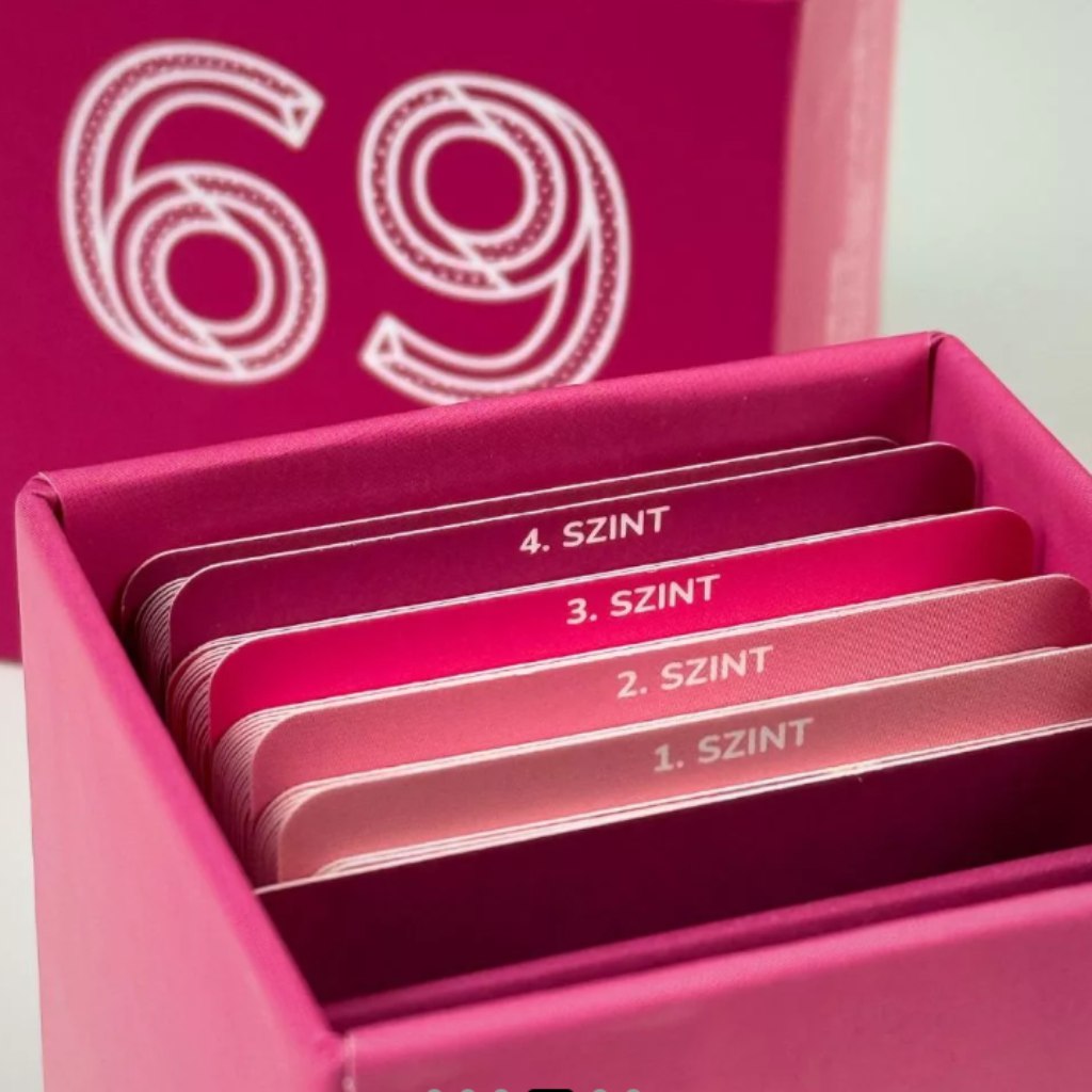 69: Ungewöhnliches Spiel für Paare – Gesellschaftsspiel kép 3