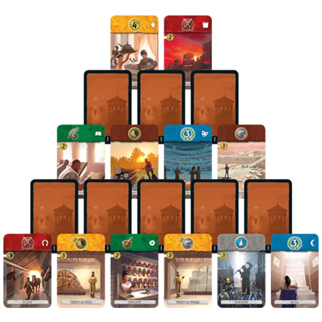 7 Wonders: Duel Brettspiel kép 3
