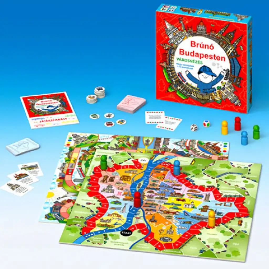 Brúnó Brettspiel in Budapest kép 2