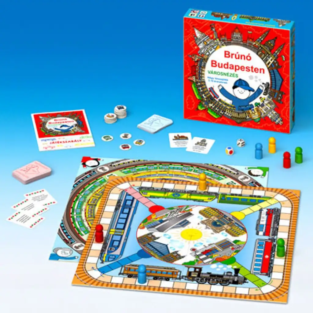 Brúnó Brettspiel in Budapest kép 3