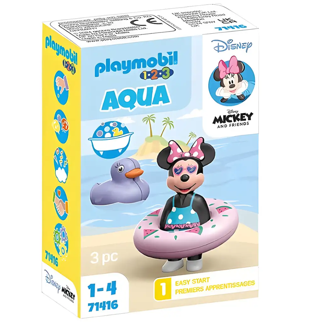 Playmobil: 1.2.3 & Disney: Minnie am Strand (71416)