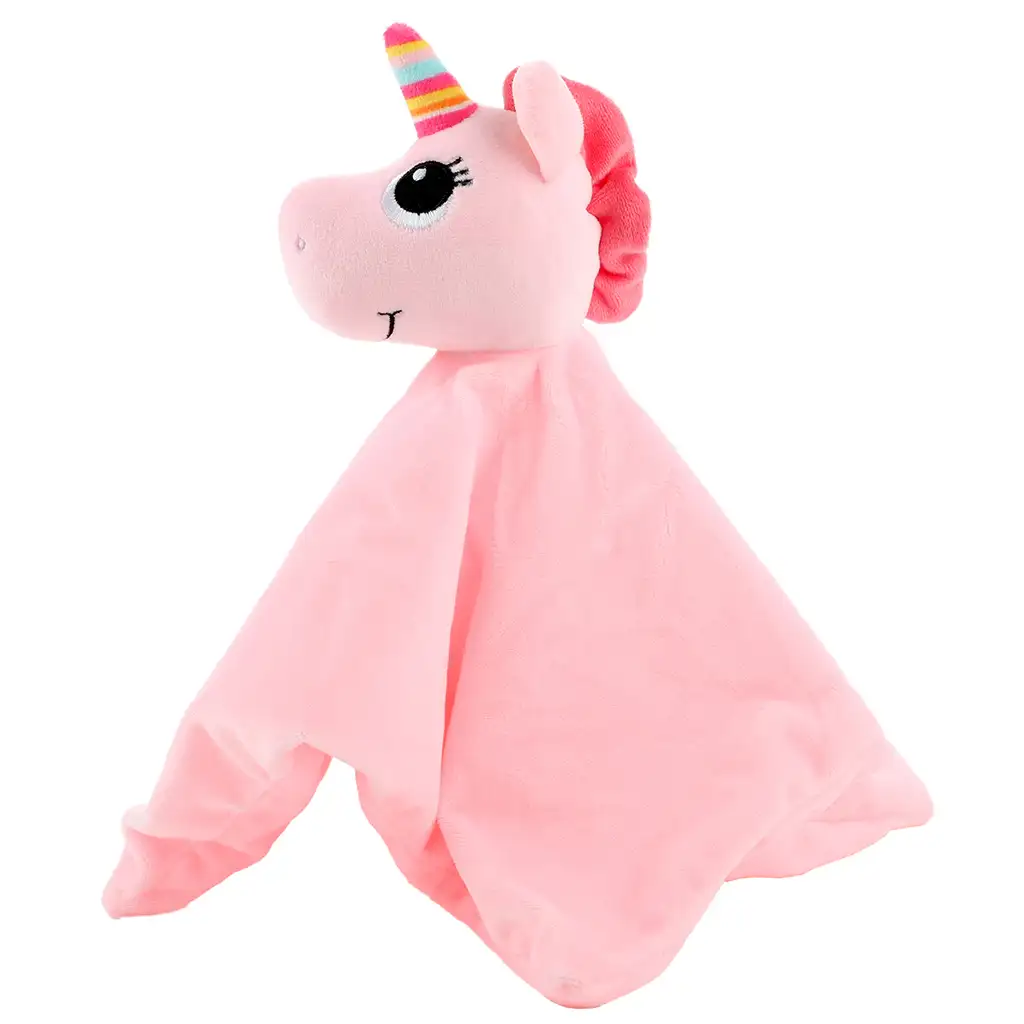 Little Stars: Plüsch-Schmusetuch mit Einhorn kép 2