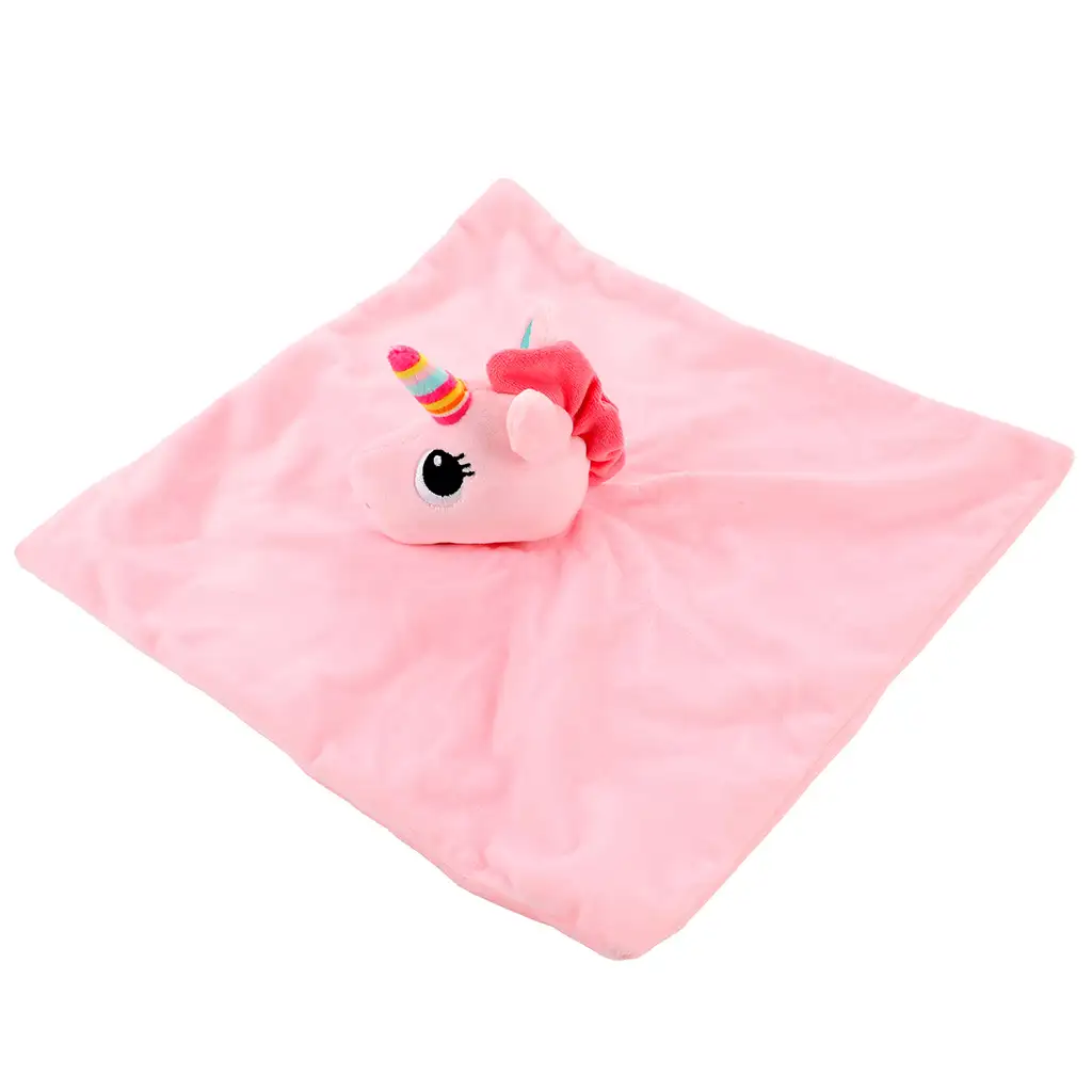 Little Stars: Plüsch-Schmusetuch mit Einhorn kép 3