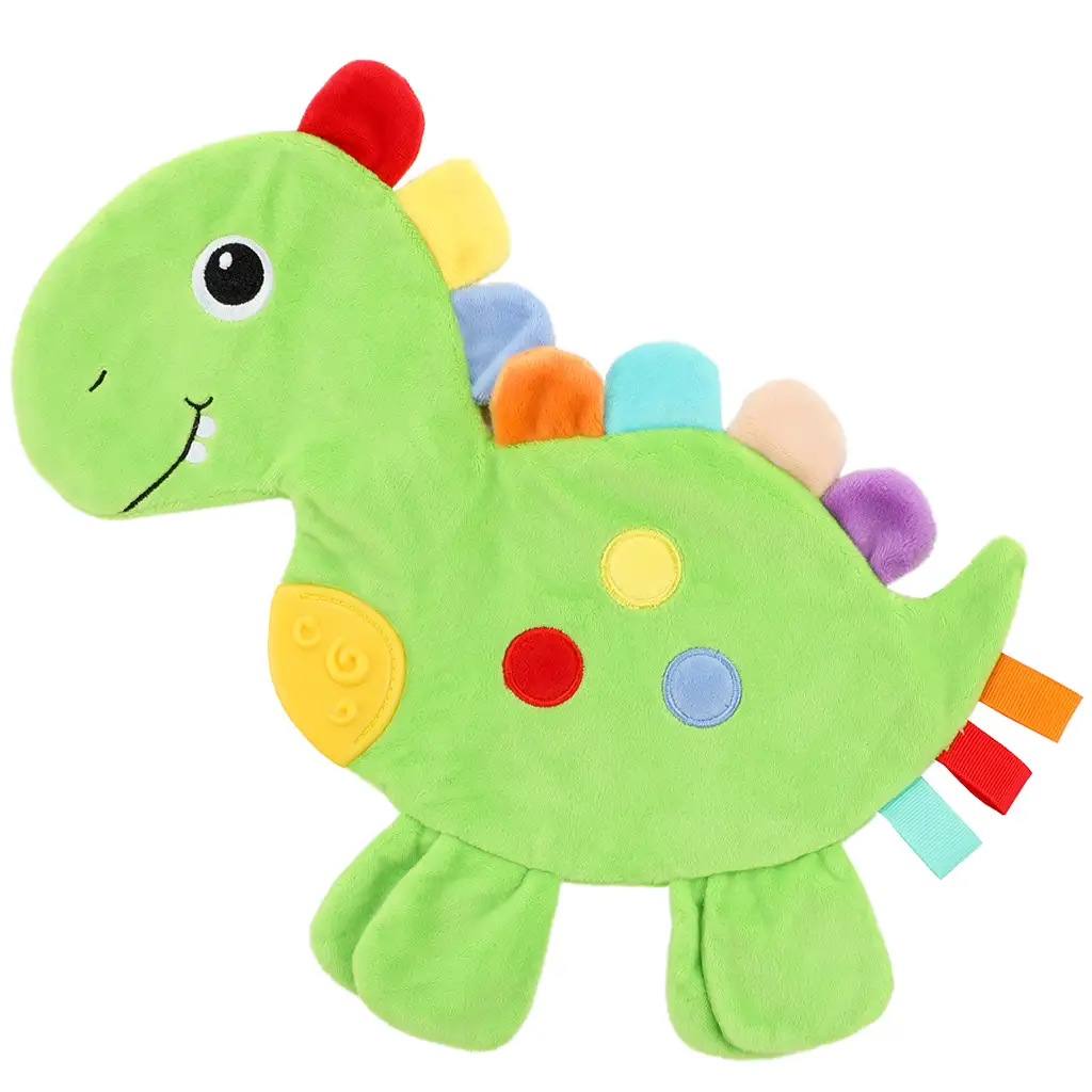 Little Stars: Dinosaurier-Beißring, rasselndes Halstuch kép 3