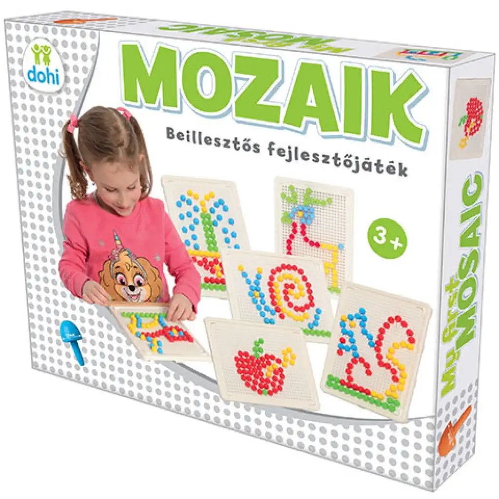 Mosaik-Einlege-Entwicklungsspiel