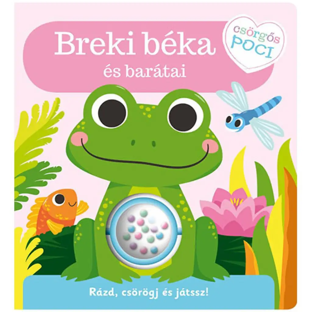 Rasselnder Bauch - Breki Frosch und seine Freunde Babybuch