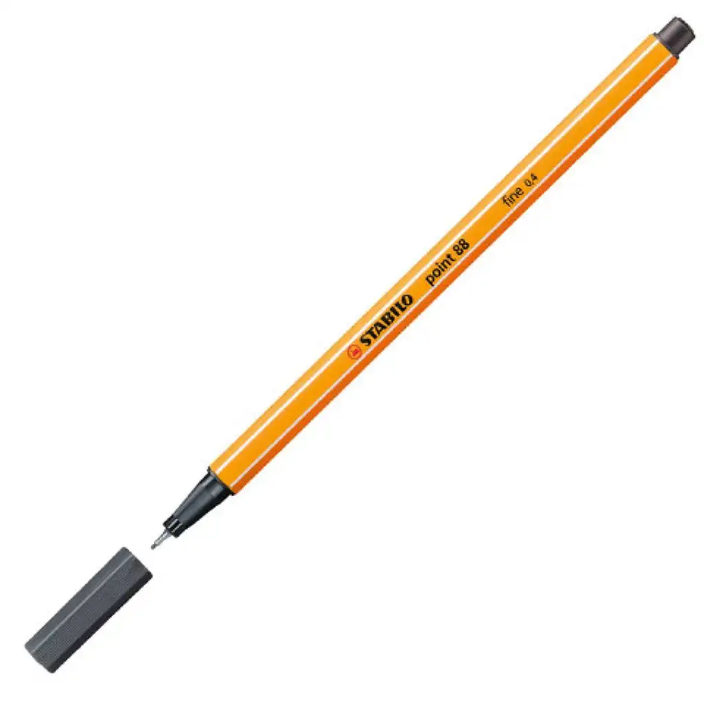 Stabilo: Point 88 mélyhideg szürke tűfilc 0,4mm kép 1