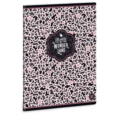Ars Una: Wonderland Ghost Pink vonalas füzet A/5 40lapos kép 1