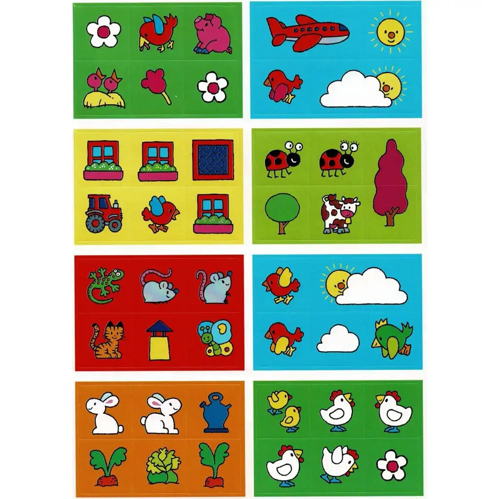 96 Aufkleber vom Bauernhof kép 3