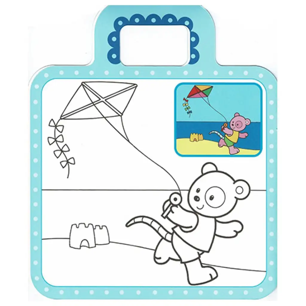 Malbuch für Jungen mit Aufklebern - 2. Flugzeug kép 3