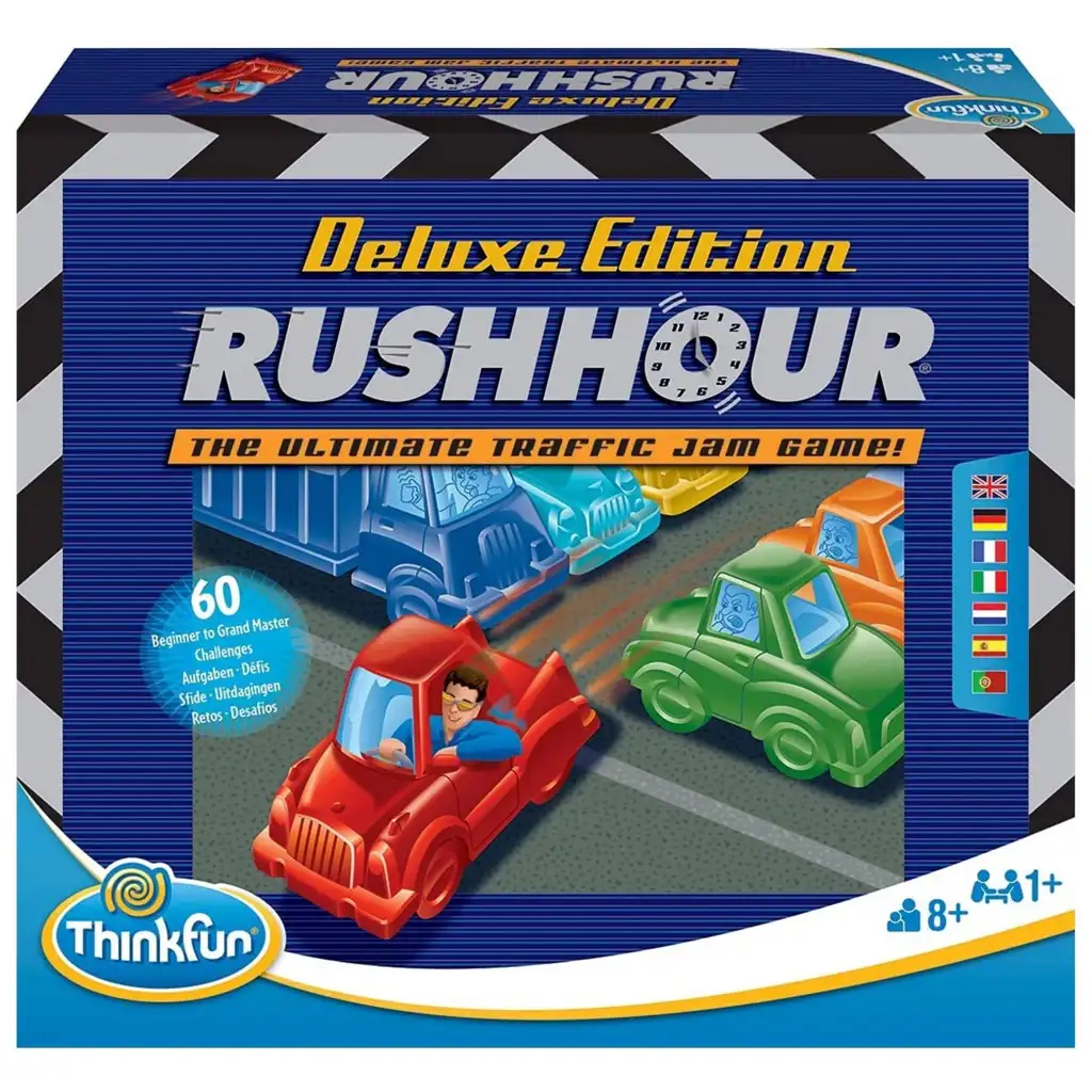 Thinkfun: Rush Hour Deluxe Edition Brettspiel kép 2