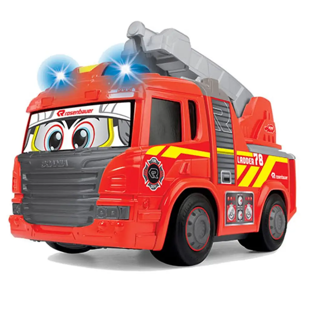 ABC Fredy Fire Feuerwehrauto mit Licht und Sound 25cm - Simba Toys kép 4