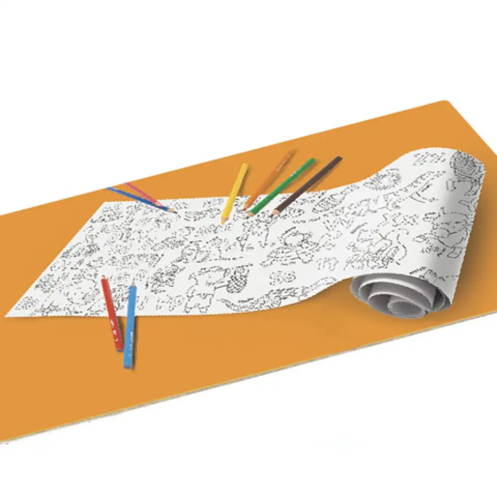 ABC Malzylinder mit 8 Buntstiften - Carioca kép 2