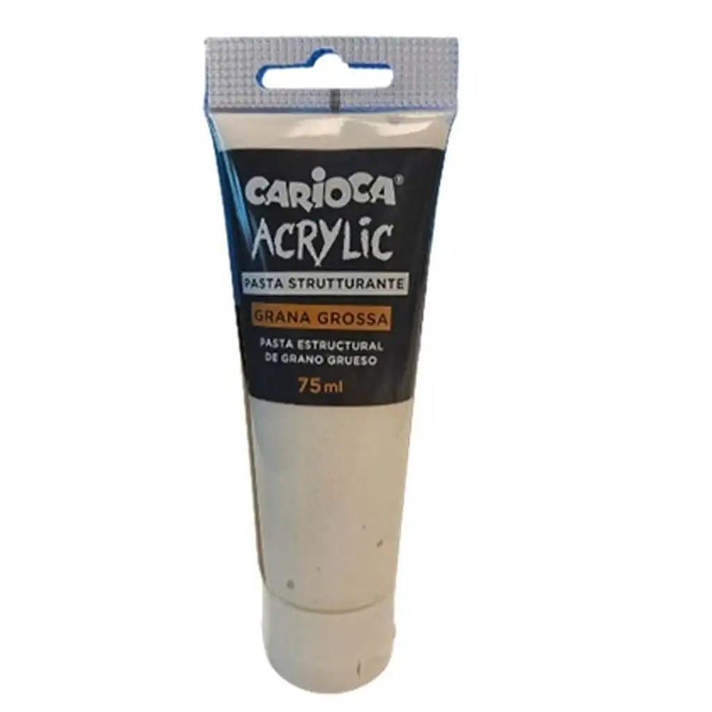 Acryl grobkörnige Acrylstrukturpaste 75ml - Carioca