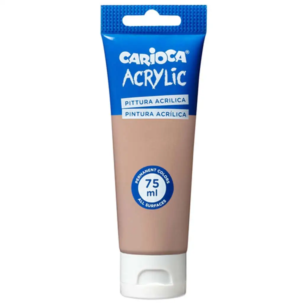 Acrylfarbe 75ml in Bronze - Carioca