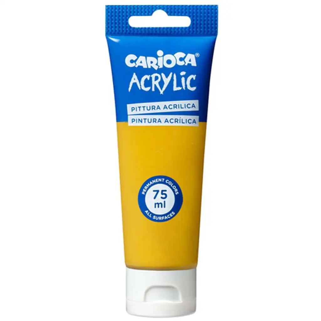 Acrylfarbe 75ml in rotbraun - Carioca