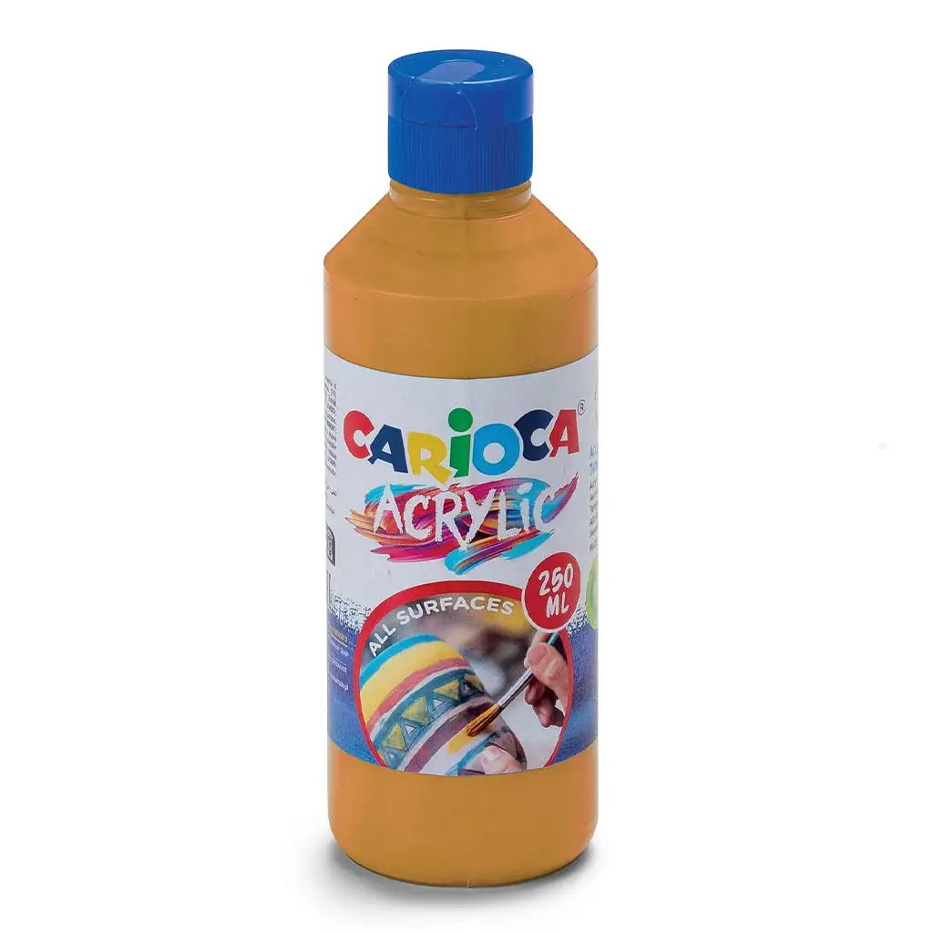 Acrylic 250ml Acrylfarbe in Gold - Carioca