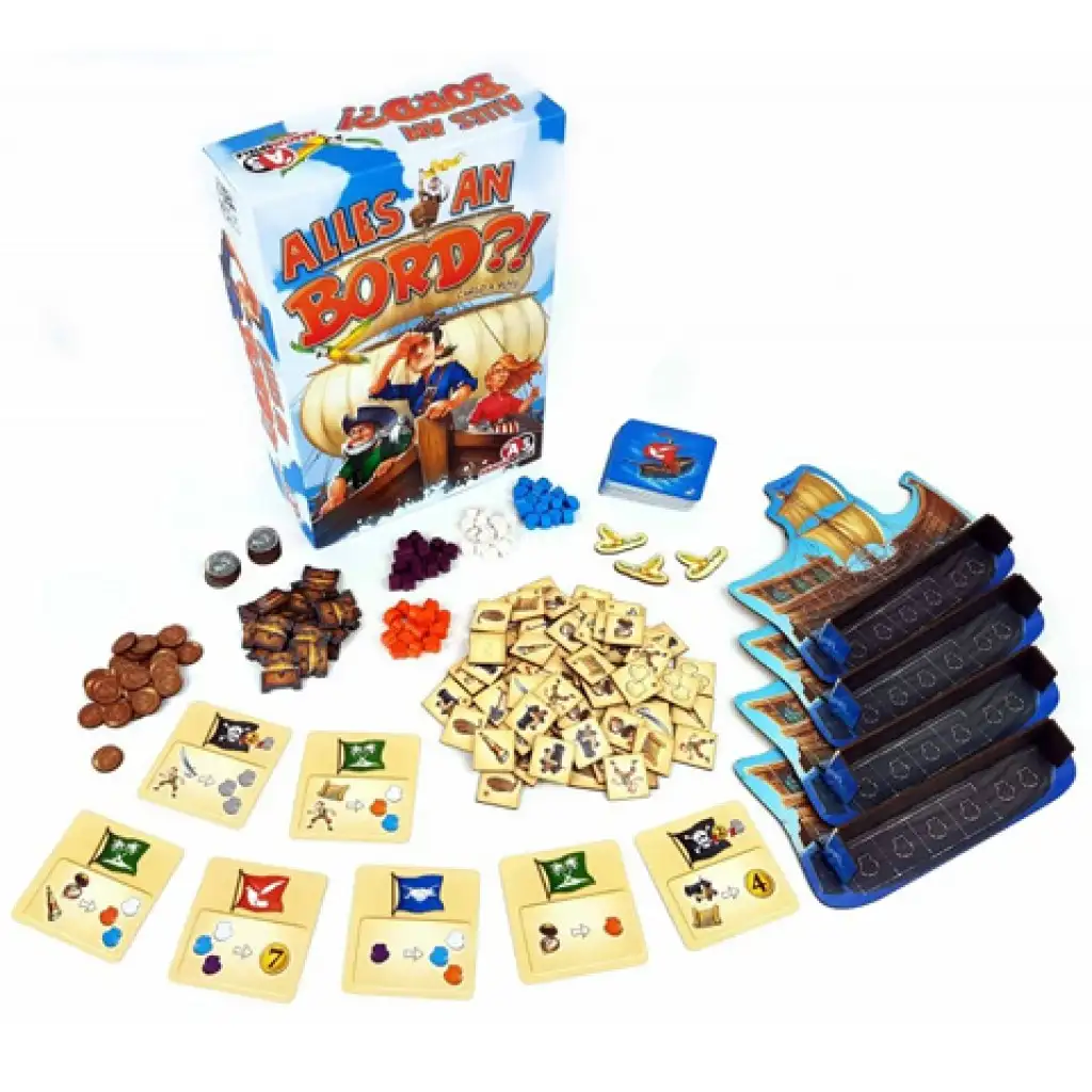 Alle an Bord! Brettspiel kép 2