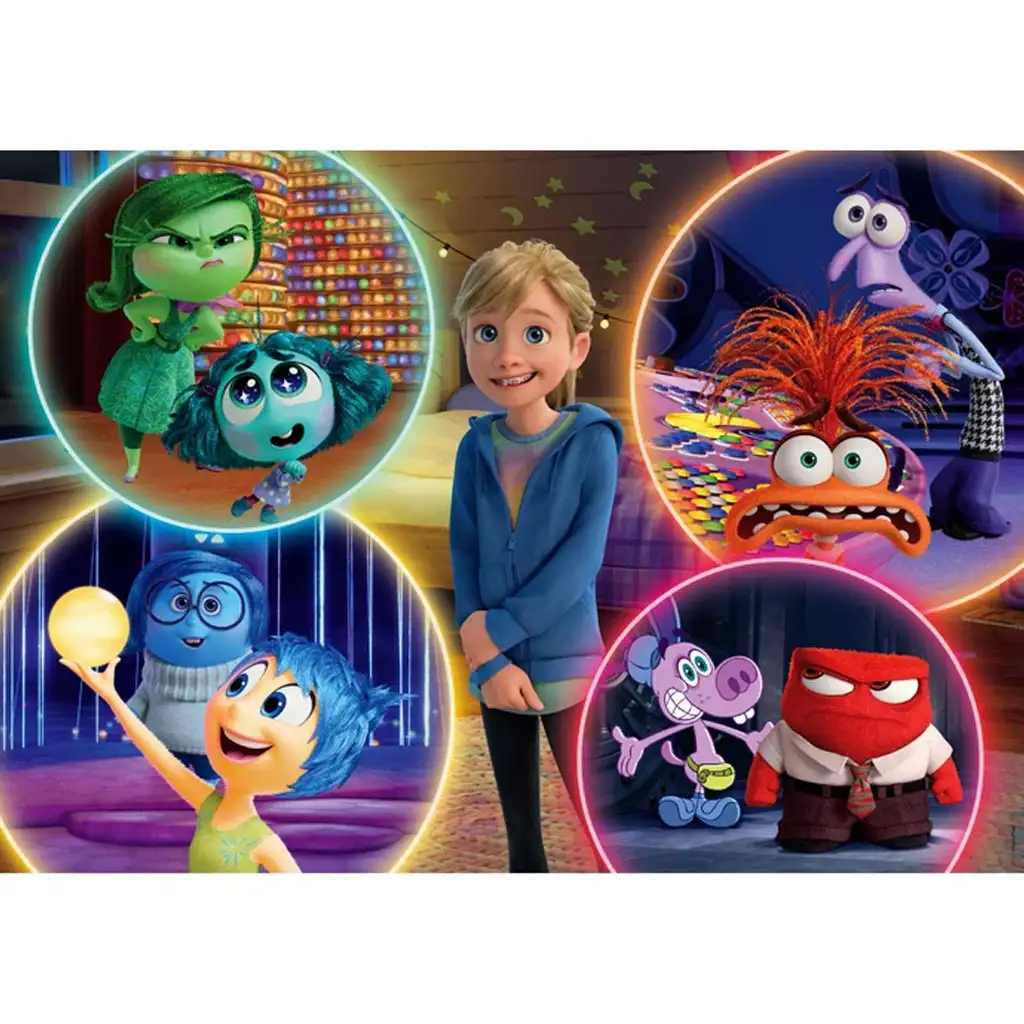 Alles steht Kopf 2: Der Kreislauf der Emotionen 104-teiliges Puzzle - Clementoni kép 2