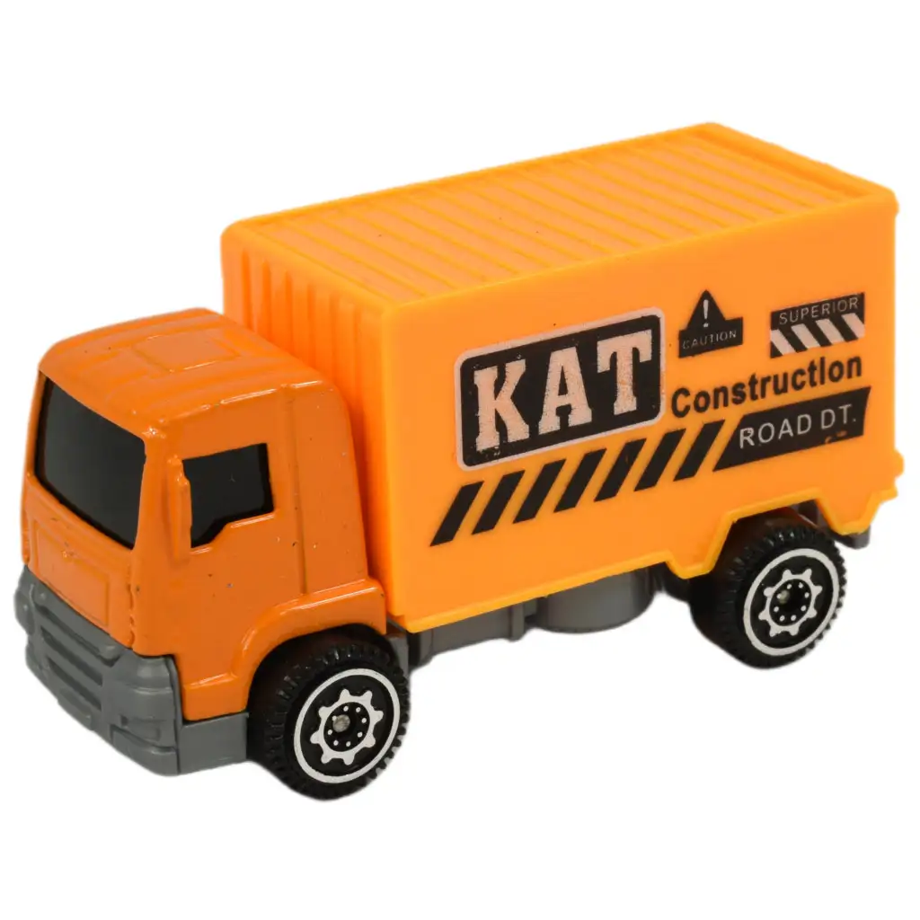 Alloy Car: 6-teiliges Baufahrzeug-Set 8cm kép 4