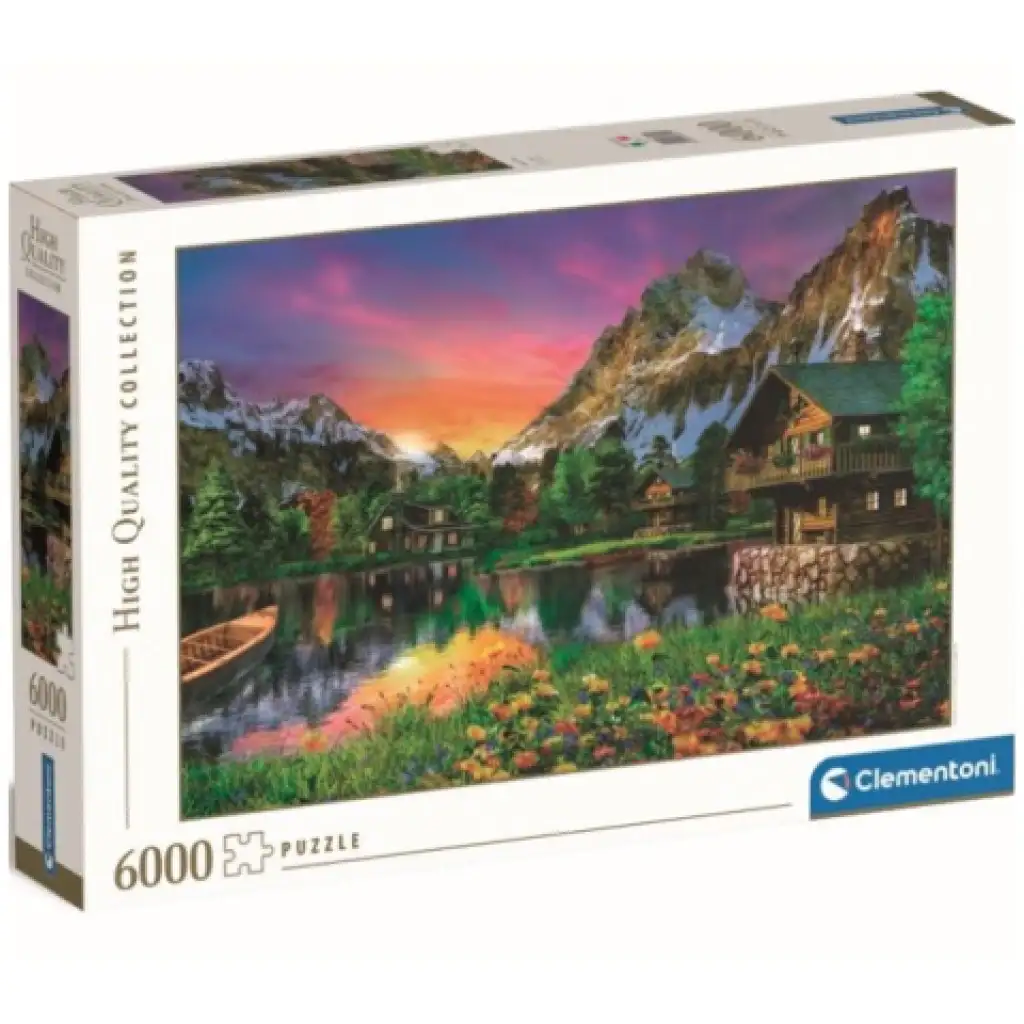 Alpensee HQC 6000-teilige Puzzle - Clementoni