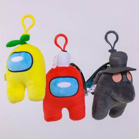 Among Us Plüschfigur mit Aufhänger 13cm in verschiedenen Varianten kép 4