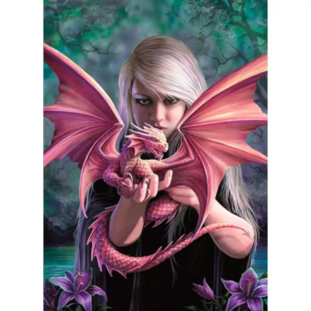 Anne Stokes: Dragonkin 1000-teilige Puzzle - Clementoni kép 2