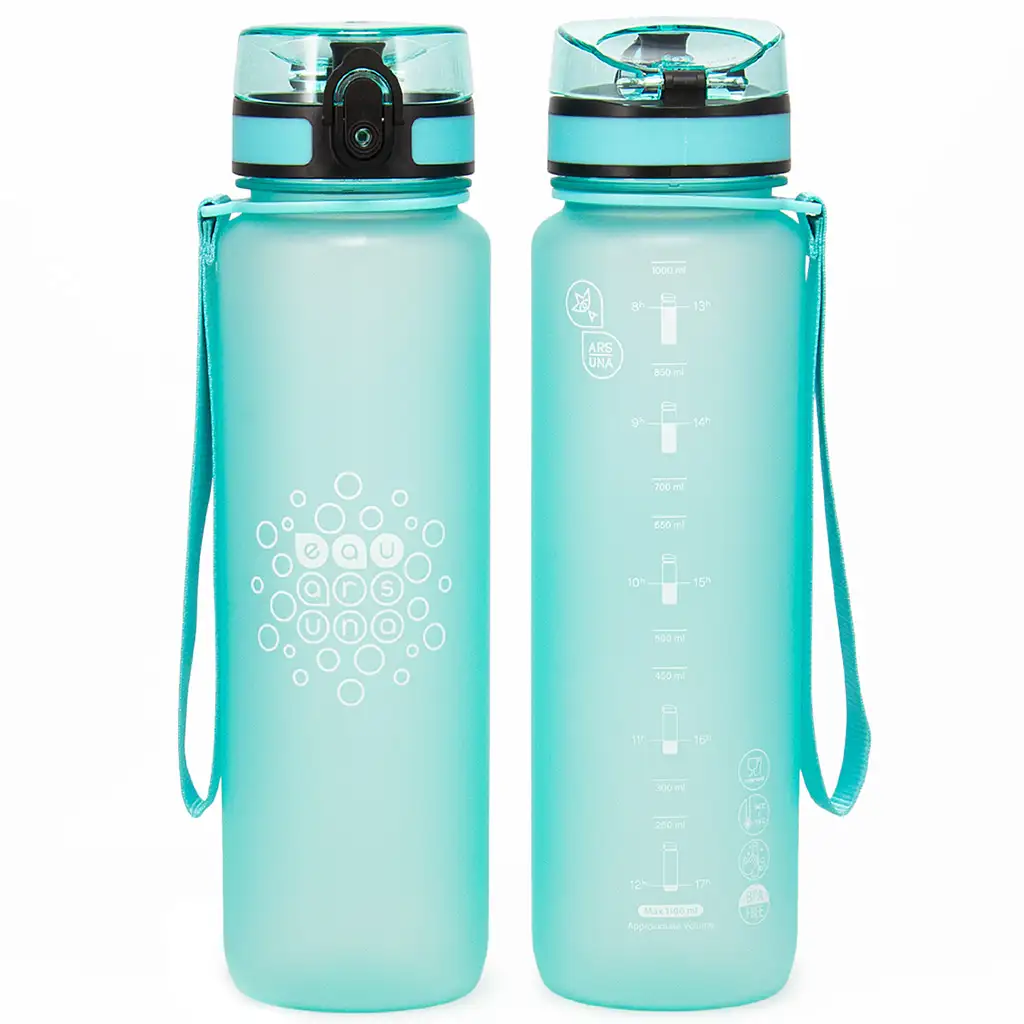 Ars Una: BPA-freie Motivationsflasche 1000ml kép 2