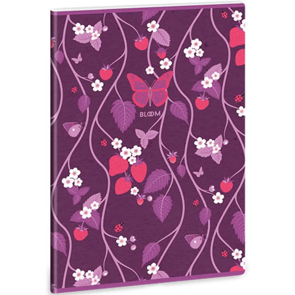 Ars Una: Bloom Papillon A/4 extra geheftetes Punktrasterheft