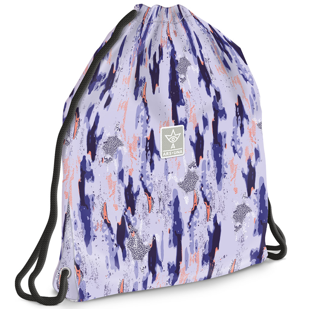 Ars Una: Camouflage Turnbeutel für Teenager, Sportbeutel 37,5x46 cm