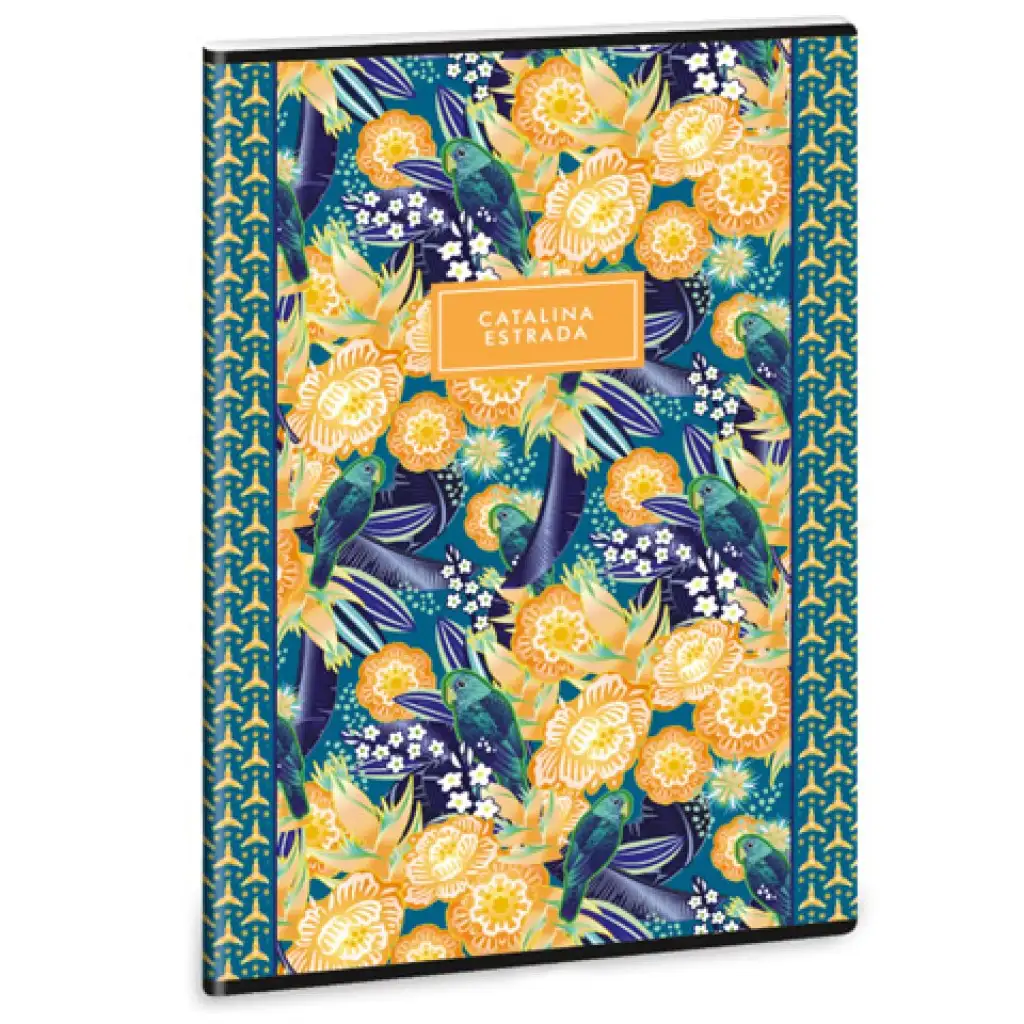 Ars Una: Catalina Estrada Parrot Tropical extra Heftklammer A/4 liniert für die 4. Klasse