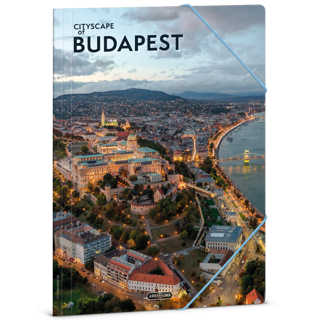 Ars Una: Cityscape of Budapest Sammelmappe mit Gummizug A/4