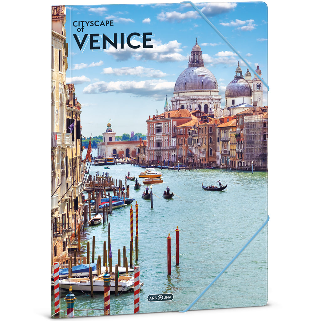Ars Una: Cityscape of Venedig Gummimappe A/4