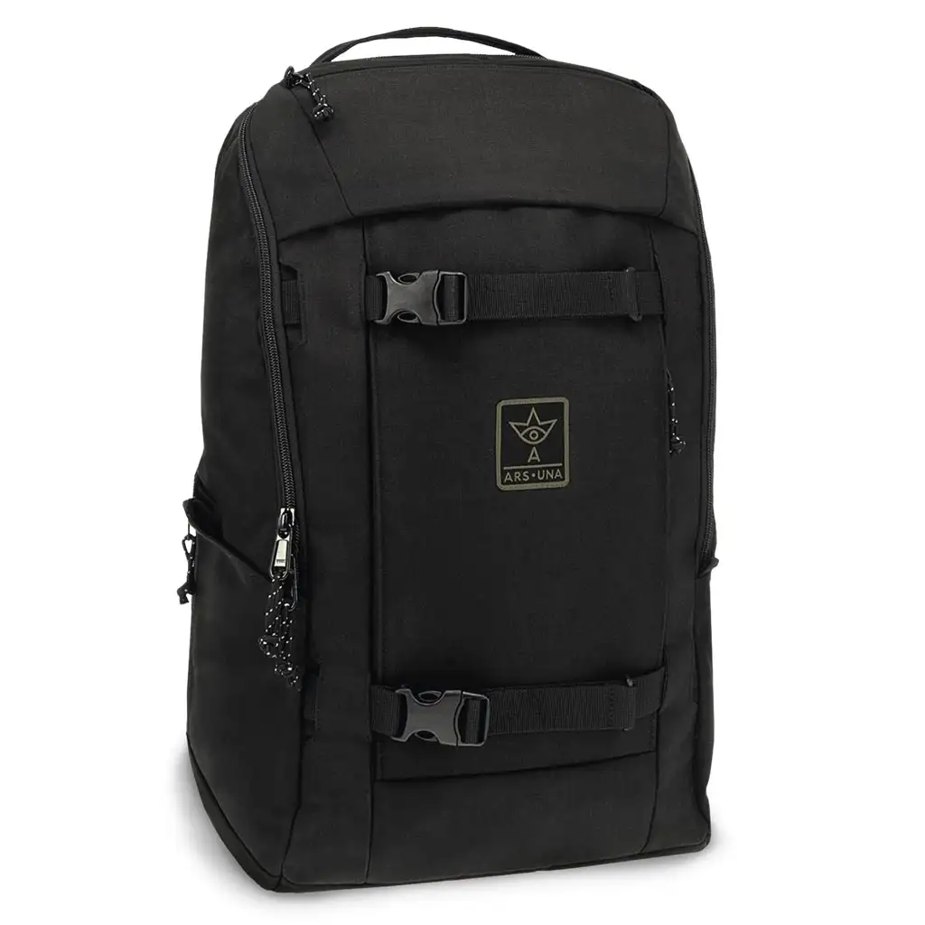 Ars Una: Cordura Black AU-15 Schultasche, Rucksack 28x48x19cm