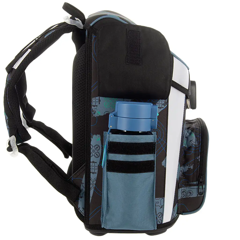 Ars Una: Drone Pro kompakter, ergonomischer Schulranzen mit Magnetverschluss, Rucksack 33x41x24 cm kép 5