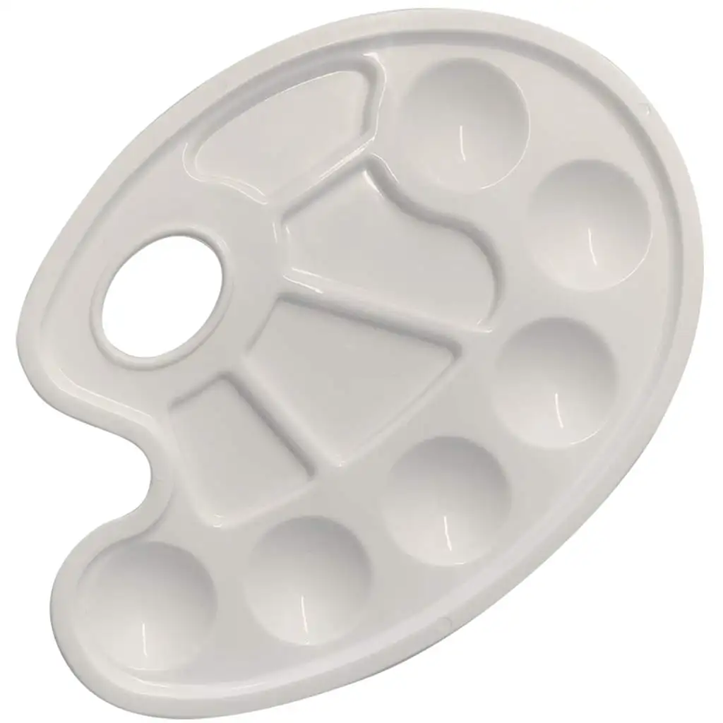 Ars Una: Farbpalette mit 6 runden und 4 rechteckigen Löchern