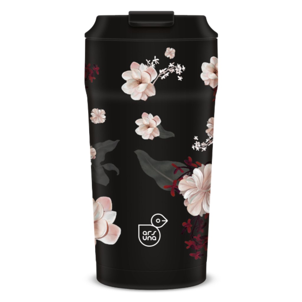 Ars Una Flowery Black Thermobecher 470 ml