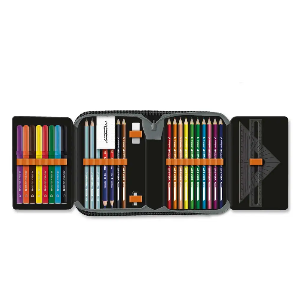 Ars Una: Lamborghini Huracan gefülltes Federmäppchen 12,8x19,3x3,6 cm kép 2